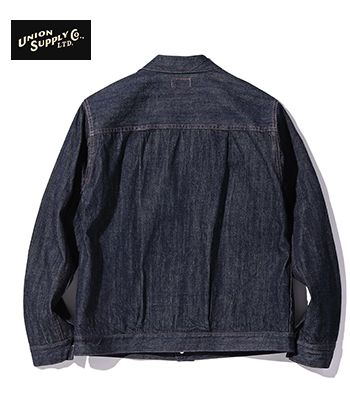UNION SUPPLY ユニオンサプライ 藍染|アヒナ|シャツブラウス『13.75oz. GRADE ONE AHINA WORK JACKET』【アメカジ・ワーク】US15487