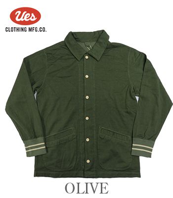 UES ウエス コットンレーヨン ジップアップ トラックジャケット アメカジ