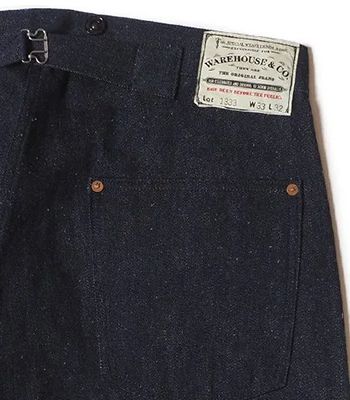 WAREHOUSE ウエアハウス No.3 デニム|ウエストオーバーオールズ『Lot 1910-1915 No3 WAIST OVERALLS』【アメカジ・ワーク】1333_3