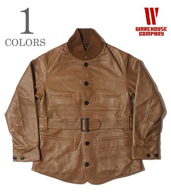 WAREHOUSE ウエアハウス ラムレザー|ミドル丈|ベストレザーコート『ONE OF THE BEST LEATHER COAT』【アメカジ・ワーク】2204