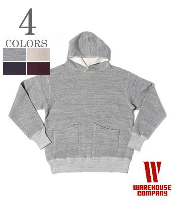 ウエアハウス 長袖 フーディー PULL PARKA WAREHOUSE セパレートポケットセットインフード 453の通販は