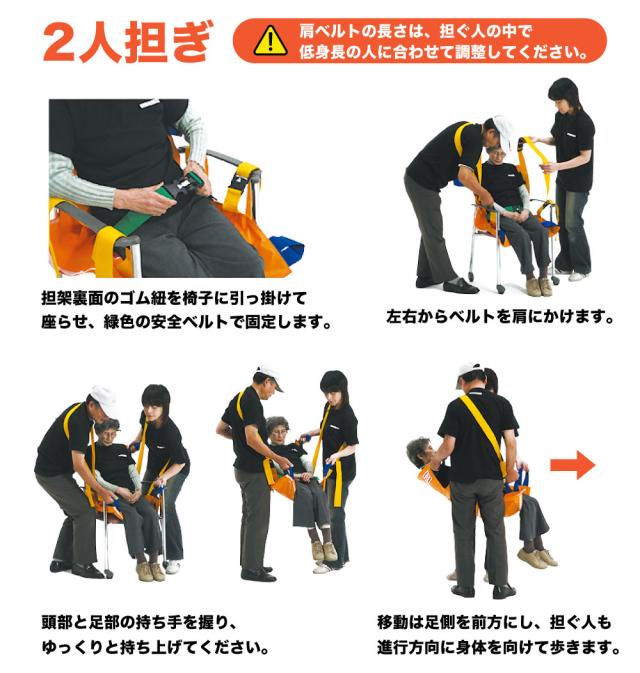 入浴用ベルカ担架 BELKA-HB90 座位保持が可能な方用 布担架・簡易担架・ワンタッチベルト式ストレッチャー 防水フィルム加工 移乗介助 福祉用具 介護用品 HB-90