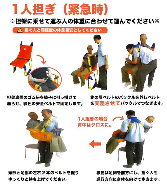 入浴用ベルカ担架 BELKA-HB90 座位保持が可能な方用 布担架・簡易担架・ワンタッチベルト式ストレッチャー 防水フィルム加工 移乗介助 福祉用具 介護用品 HB-90