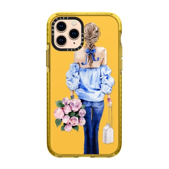 送料無料 Casetify Iphone インパクトケース ブルーファッションとフラワーの通販はau Pay マーケット Kiyomin S