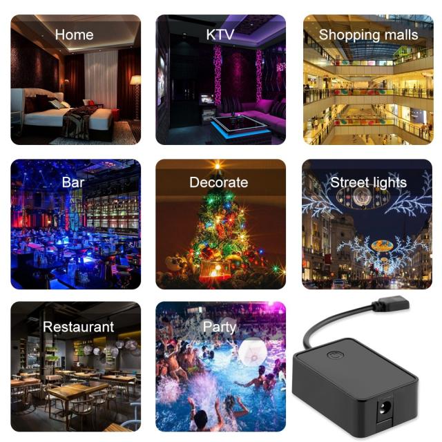 google home party lights