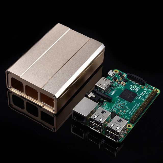 アルミニウム合金 Raspberry Pi 2 Pi 3 Model B Pi Model B 対応ケースの通販はau Pay マーケット Disk House