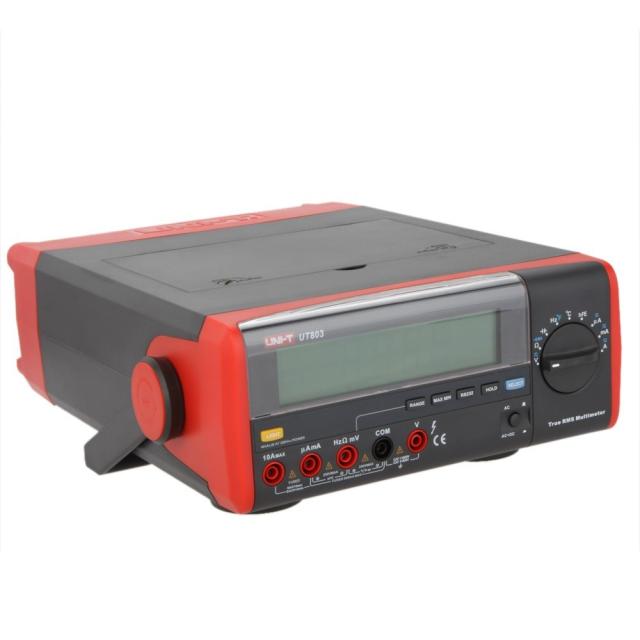 UNI-T UT803 True RMS オートレンジ ベンチ型デジタルマルチメーター DMM/HZ/温度テスター/コンデンサーの通販は