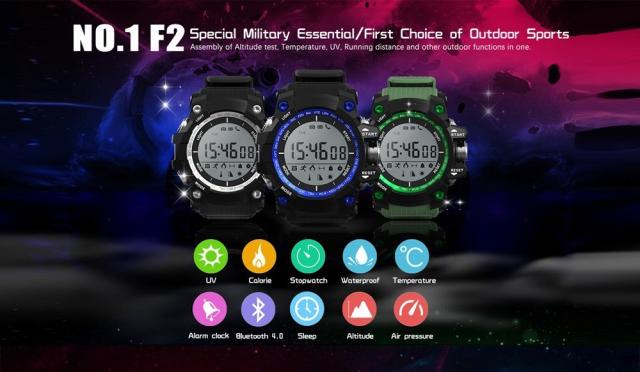 Bluetooth スマートスポーツウオッチ 歩数計 着信通知 スリープモニター アンチロストの通販は 4,968円