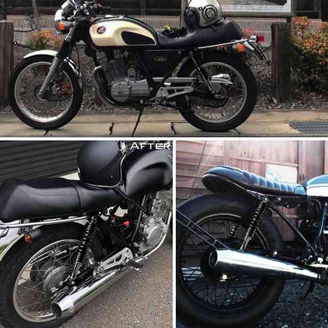 ボルティー CB400SS エリミネーター250 SR400 リアサス リアショック リアサスペンション 32cm 穴径12mm 黒色  交換用穴径10mm付きの通販はau PAY マーケット - ＡＵＴＯ－ＴＯＫＵＴＯＹＯ