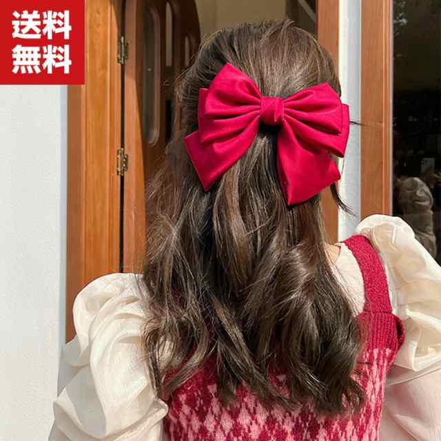 ヘアピン 蝶々結び ビッグヘアピン ヘアアクセサリー アレンジ ヘアクリップ オシャレ 可愛い 上品 カラ オンラインショッピング ヘアピン  ヘアクリップ 2枚セット
