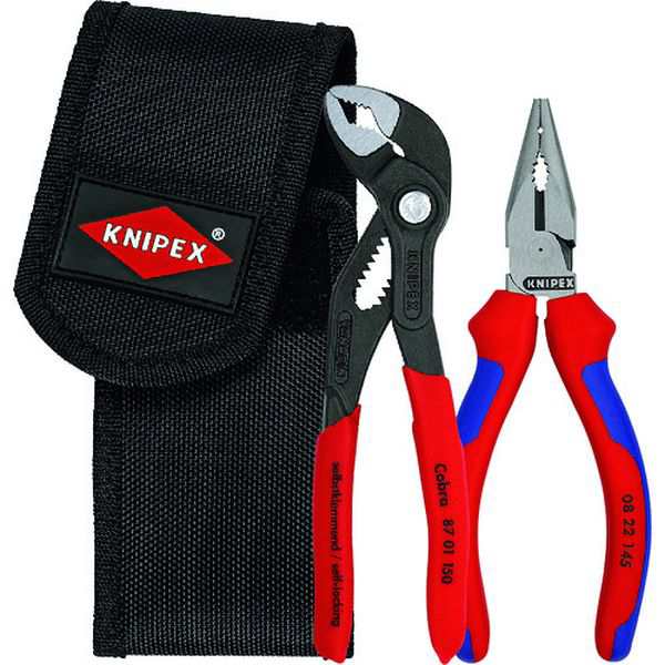 KNIPEX社 KNIPEX ミニコブラ＋ニードルノーズペンチセット 002072V06 WO店