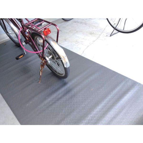 日大工業(株) ワニ印 塩ビ養生マット ヤバネ シルバー 1.4mm厚×920mm×20m巻 003026-TN WO店