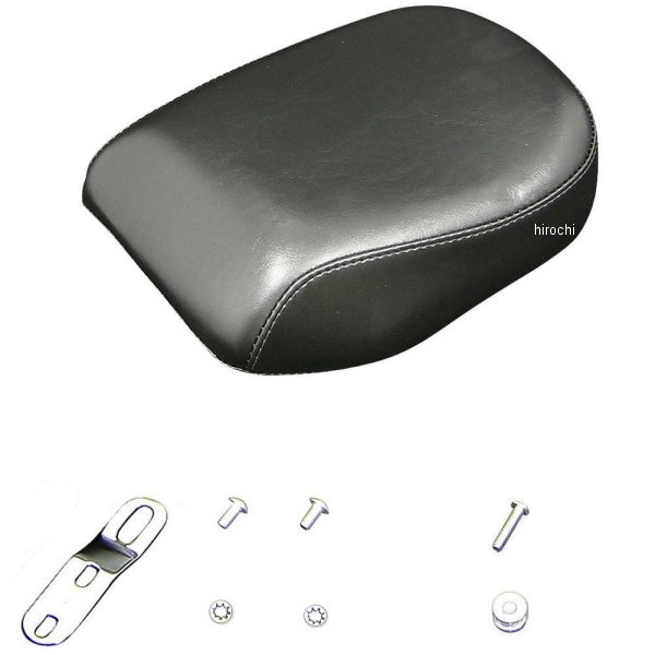 ラペラ Le Pera ベアボーンソロシート用ピリオン ソフテイルモデル200タイヤ 06-17  ブラック LK-007P WO店