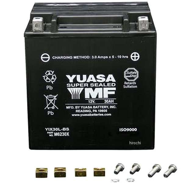 ユアサ YUASA ユアサバッテリー YIX30L-BS WO店