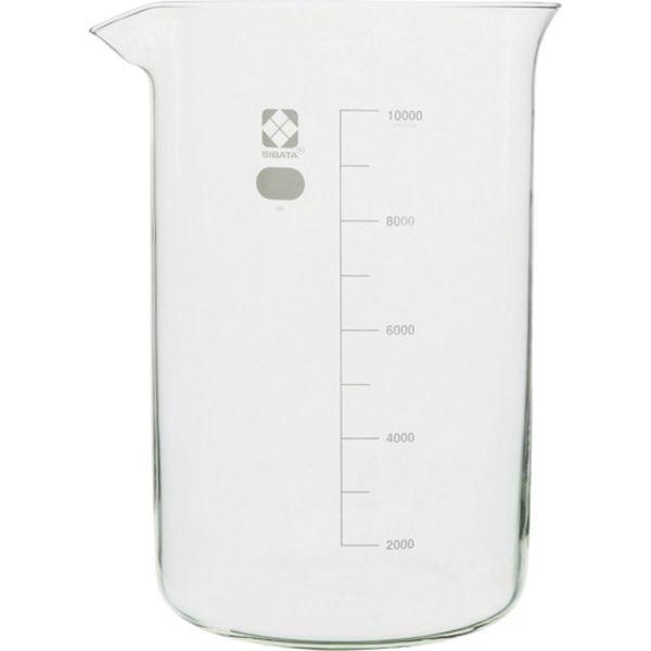 01002010000 柴田科学(株) SIBATA ビーカー 目安目盛付 10000mL 01002010000-TN WO店