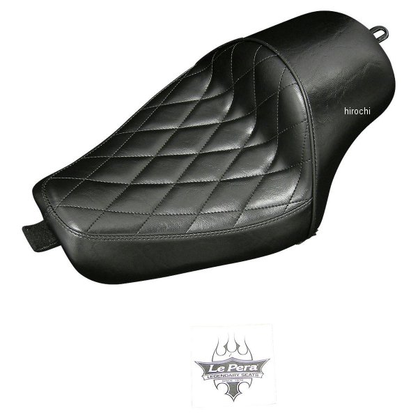 ラペラ Le Pera スタブスカフェソロシートダイアモンドステッチ XL1200X/1200V  ブラック LK-426DM WO店