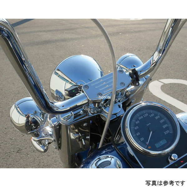 WILD ONE ワイルドワン リブドビレットトップクランプ クローム WO506 WO店_2