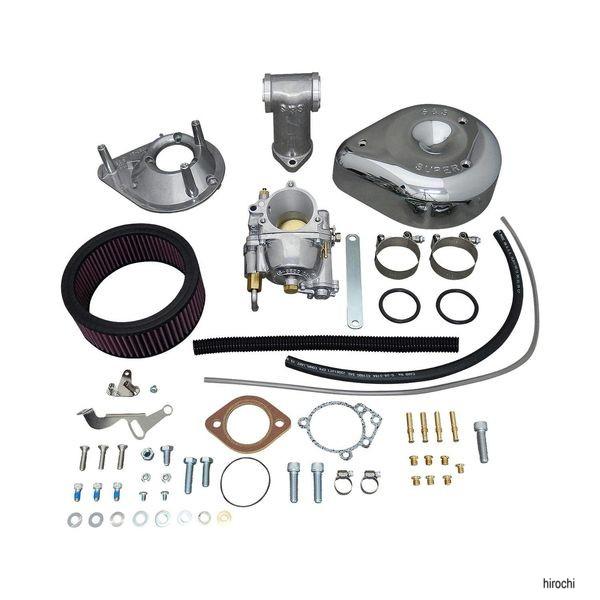 S&Sサイクル S&S Cycle スーパーE キャブ コンプリートキット w/マニホールド 55-65BT 11-0401 WO店