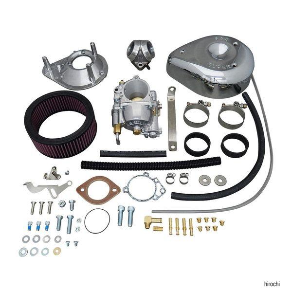 S&Sサイクル S&S Cycle スーパーE キャブ コンプリートキット w/マニホールド 79-85XL 11-0406 WO店