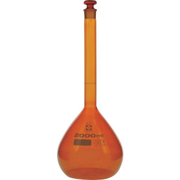 0200702000 柴田科学(株) SIBATA メスフラスコ スーパーグレード 茶褐色 2000mL 0200702000-TN WO店