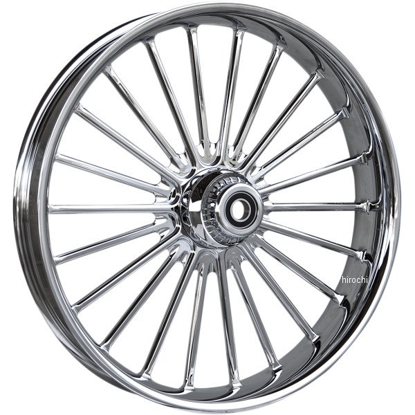 RCコンポーネンツ フロントホイール 21X3.5 イリュージョン 14年-21年 ハーレー ABS有り/デュアル クローム WO店