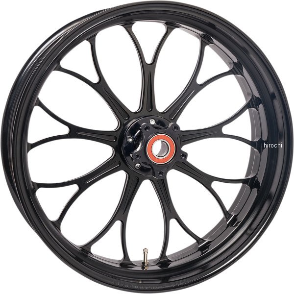 パフォーマンスマシン フロントホイール 21X3.5 レボリューション 08年-21年 ハーレー ABS無し/デュアル 黒 WO店