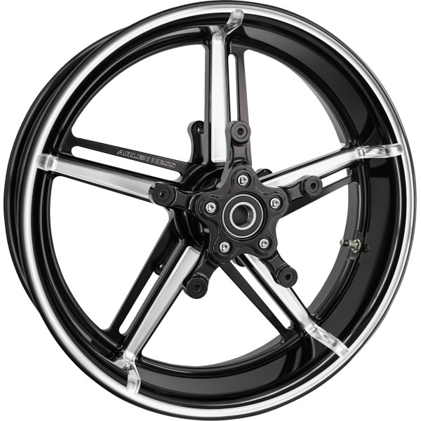 アレンネス Arlen Ness WHEEL FACTORY 24 WITH HUB &amp; ADAPTERS 18" X 5.5" BLK CC 0201-2641 WO店