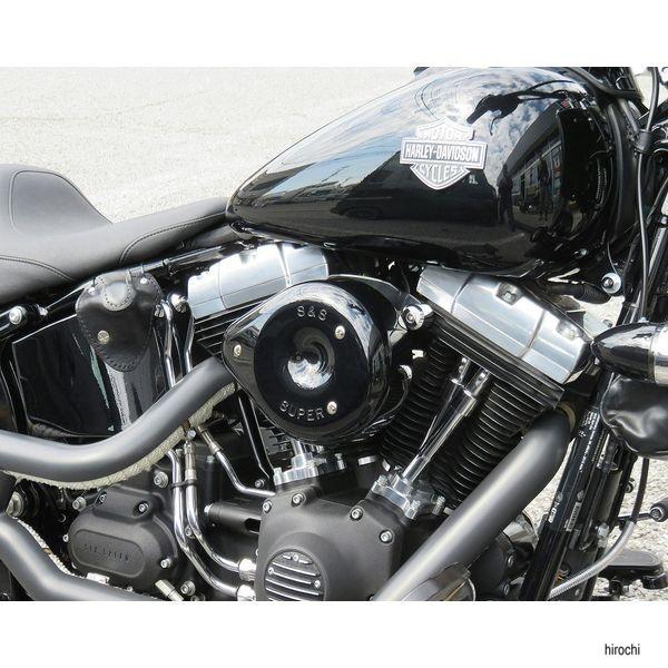 S&amp;Sサイクル S&amp;S Cycle ティアドロップエアクリーナーカバー E/Gキャブ用 グロスブラック 170-0384A WO店_1