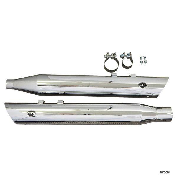 S&Sサイクル S&S Cycle パフォーマンスマフラー スラッシュダウン 17年- ツアラー クローム 550-0695 WO店 58,320円