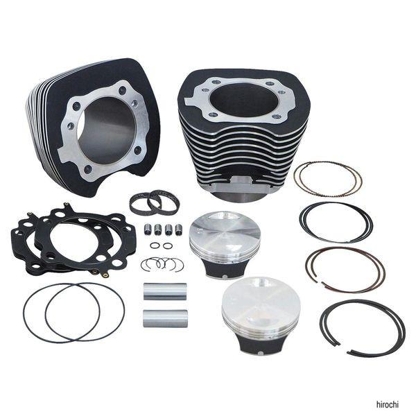 S&Sサイクル S&S Cycle S&S 106" ビッグボアキット 07-17年BT リンクルブラック 910-0206 WO店 122,900円