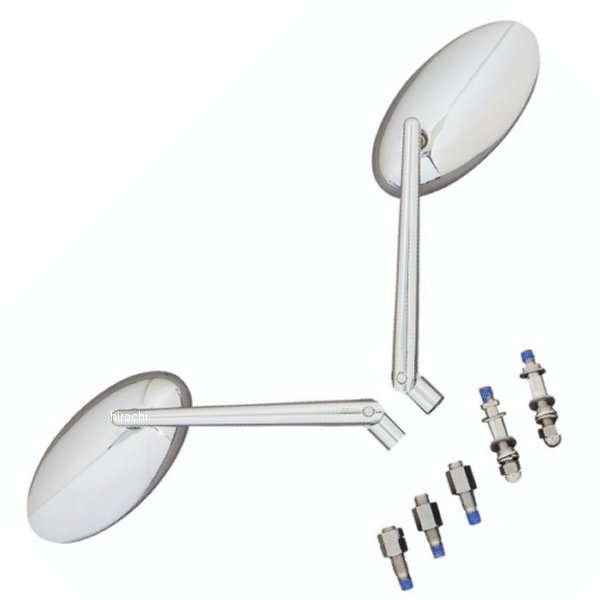 ネオファクトリー オールドスクール チューブミラー セット 汎用 クローム 021845-nf WO店