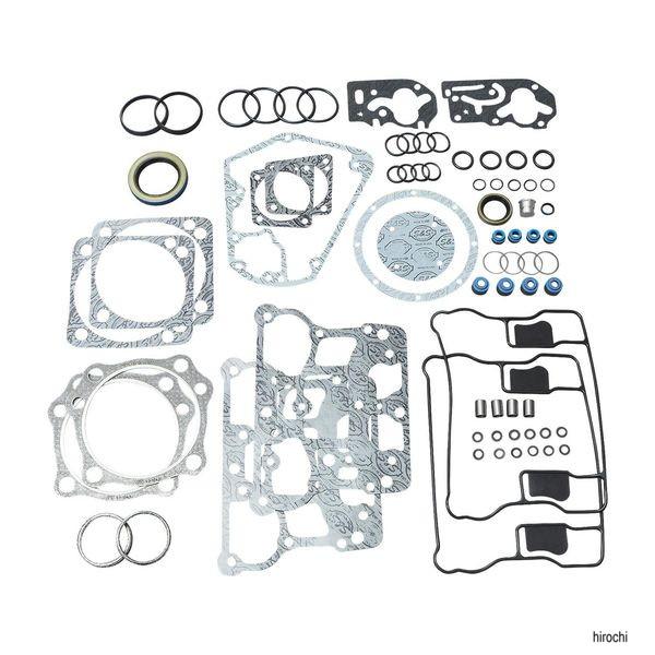 S&amp;Sサイクル S&amp;S Cycle S&amp;S Vエンジン用コンプリートガスケットキット 4-1/8"ボア 106-0964 WO店