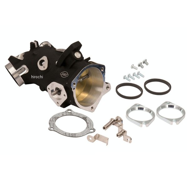 S&amp;S エスアンドエス S&amp;S スロットルボディ 58mmケーブル マニ398 06年-17年 ビッグツイン 024051-NF WO店