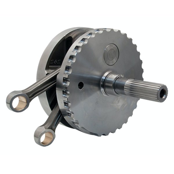 S&amp;S エスアンドエス S&amp;S 4-3/8インチストロークフライホイールAssy レース有 07年-16年 ビッグツイン 024271-NF WO店