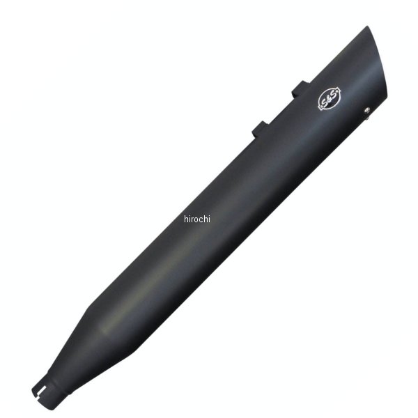 S&S エスアンドエス S&S スラッシュカット 4インチマフラー 左 ダウン ミルウォーキーエイト 黒 024698-NF WO店