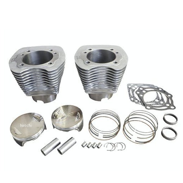 S&S エスアンドエス S&S 4-1/8インチ シリンダー&ピストンキット PL 111インチ EVO 024923-NF WO店