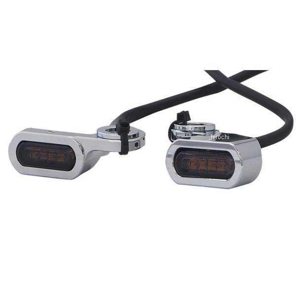 ネオファクトリー ハンドル LEDウインカー 99年-17年 ダイナ、96年-03年 スポーツスター スモーク/クローム 025608-NF WO店