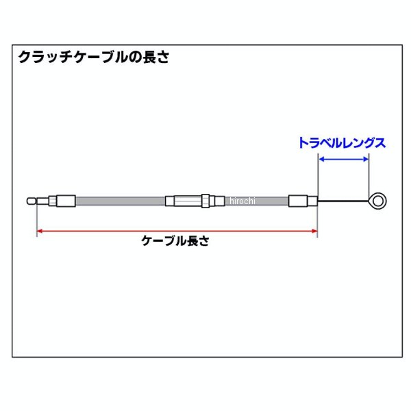 ネオファクトリー 78インチ クラッチケーブル プラチナコート 08年以降 ツアラー用 026149-NF WO店_2