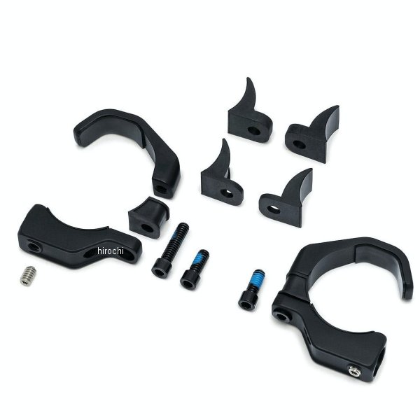 クリアキン Kuryakyn PIPE WRENCH フォークマウント ウインカークランプ 黒 027247-NF WO店 14,100円