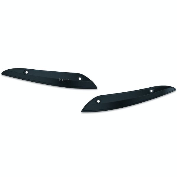 クリアキン Kuryakyn ウインドシールド サイドトリム 15年以降 FLTR 黒 027249-NF WO店