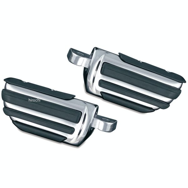 クリアキン Kuryakyn パイロット フットペグ アダプター有 汎用 クローム 027294-NF WO店
