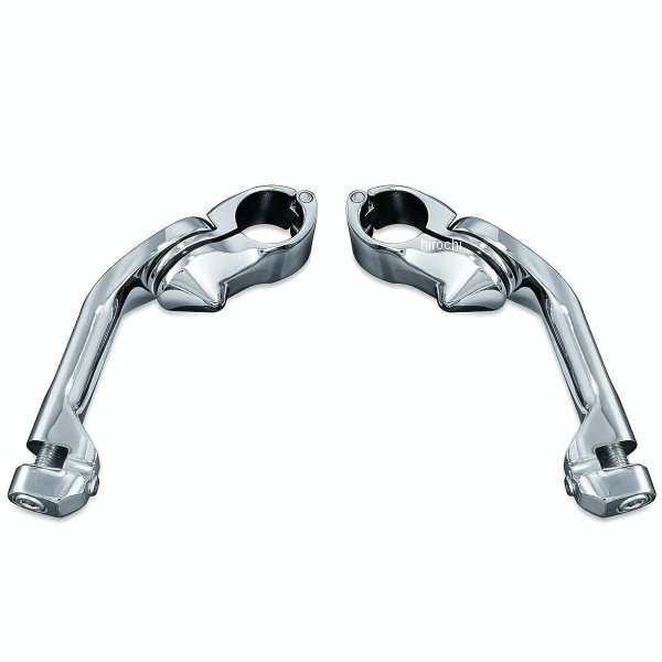 クリアキン Kuryakyn ツアーテック クルーズマウント ペグ ロングアーム クローム WO店