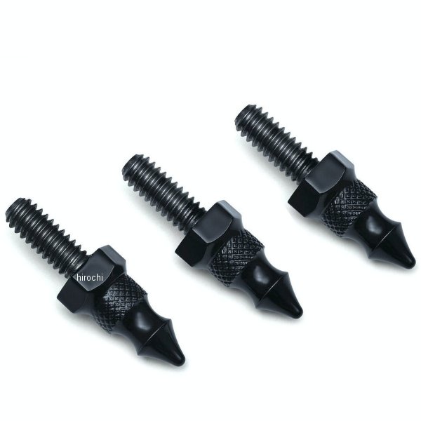 クリアキン Kuryakyn スパイクボルト 15年 FLTRX、FLTRXS 黒 027356-NF WO店
