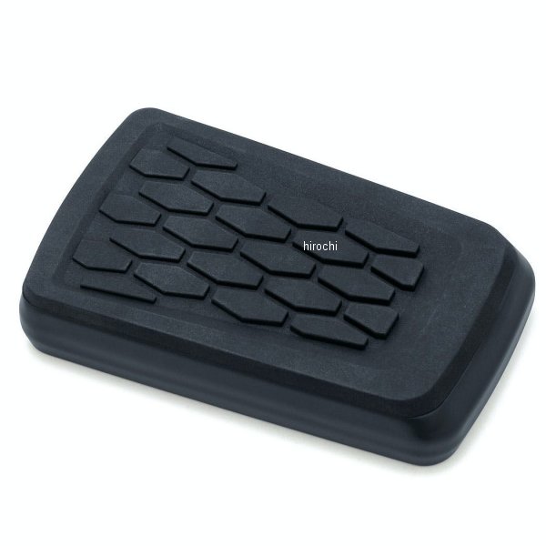 クリアキン Kuryakyn HEX ブレーキペダルパッド ツーリング、ソフテイル 黒 027398-NF WO店