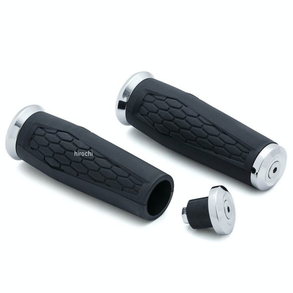 クリアキン Kuryakyn HEX ユニバーサルグリップ クローム 1インチ 027407-NF WO店
