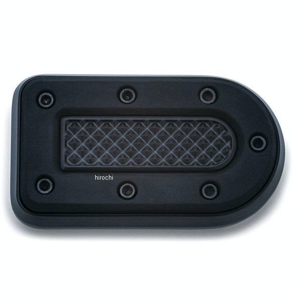 クリアキン Kuryakyn HEAVY INDUSTRY ブレーキペダルパッド ソフテイル、ストリート 黒 027550-NF WO店