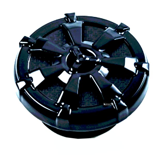 クリアキン Kuryakyn ALLE年 CAT ガスキャップ ビッグツイン、スポーツスター 黒 027592-NF WO店