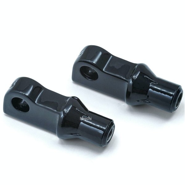 クリアキン Kuryakyn テーパードフットペグアダプター 黒 XL1200X、XL1200V、XL1200C 黒 027676-NF WO店