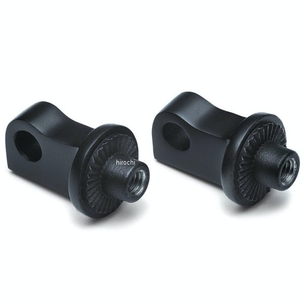 クリアキン Kuryakyn スプラインフットペグアダプター XL1200X、XL1200V、XL1200C 黒 027681-NF WO店の通販は 6,698円