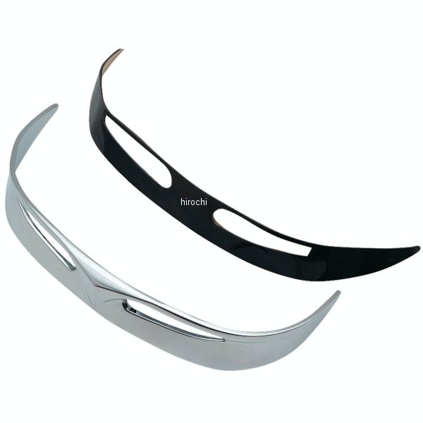 クリアキン Kuryakyn フロントフェンダーチップ 後 90年-17年 FLSTF、FLSTFB クローム 027696-NF WO店